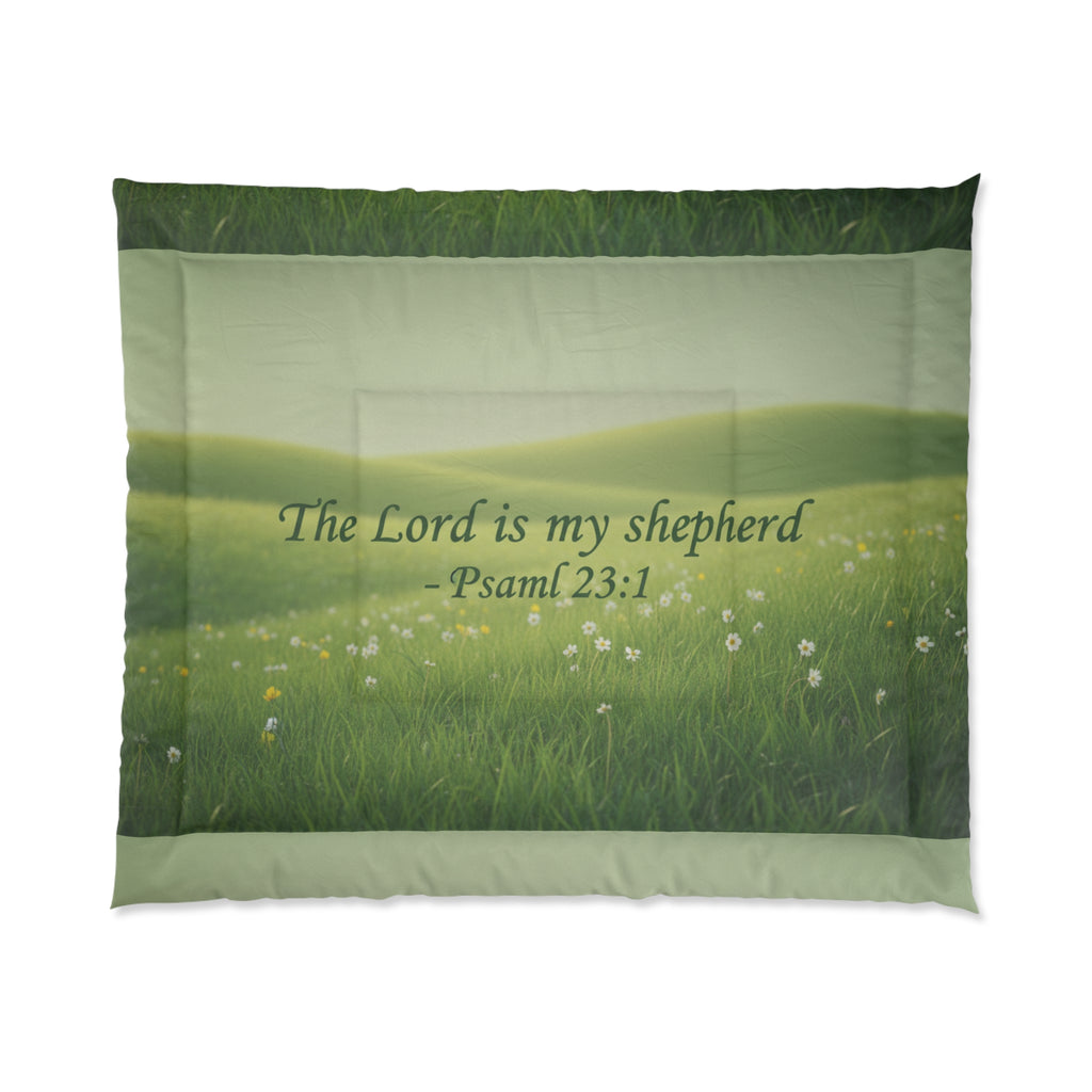 Bedroom Decorative Pillow - Psalm 4:8 'In Peace I Will Sleep'
