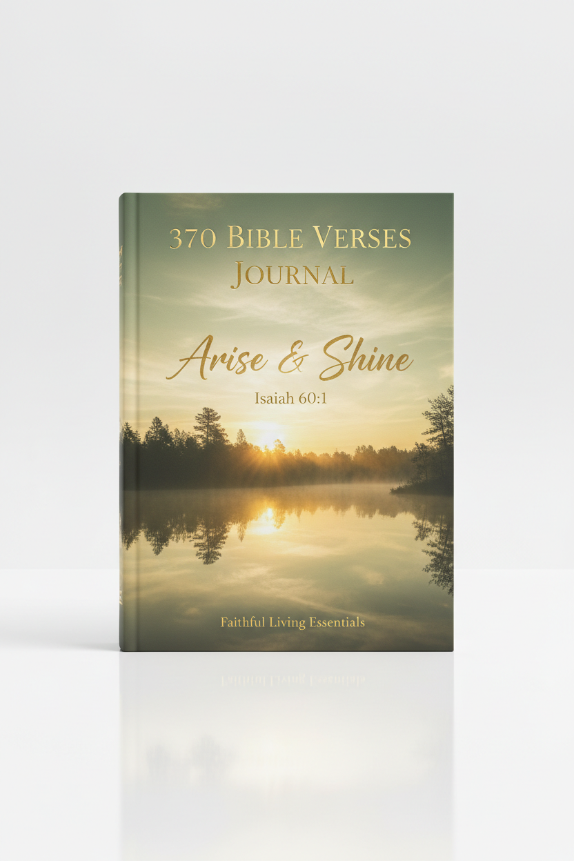370 Bible Verses Journal Book Mockup