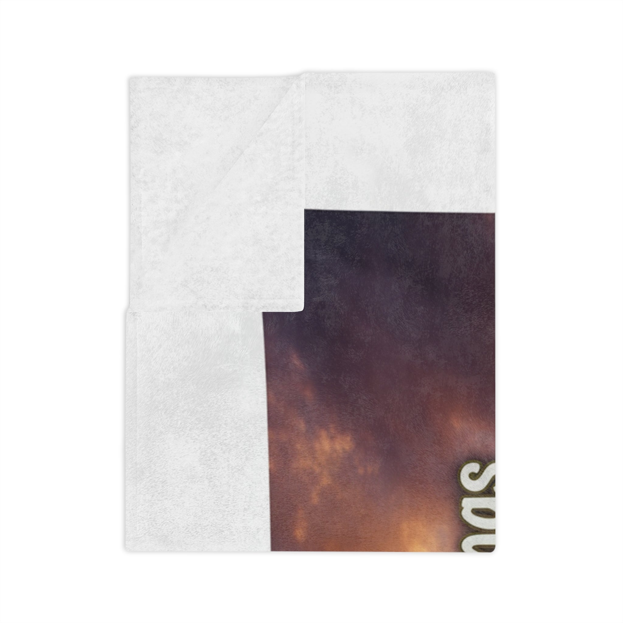 Inspirational Bible Quote Velveteen Blanket — Positive Scripture Throw