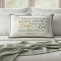 Bedroom Pillow - Psalm 4:8